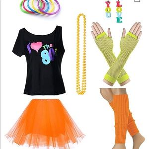 Halloween costume I love the 80’s